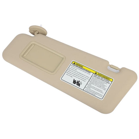 Sun Visor Beige Left & Right sides with Sunroof  for Toyota (74320-48490-E0)- 2 PCS
