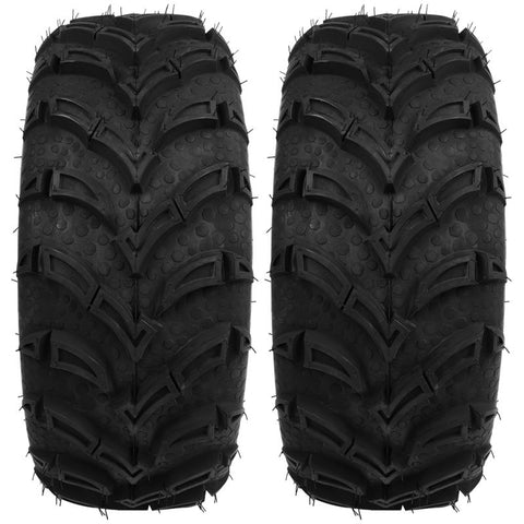 ATV Tires 25x8-12 UTV Tires 6 Ply Rating - 2 Pieces
