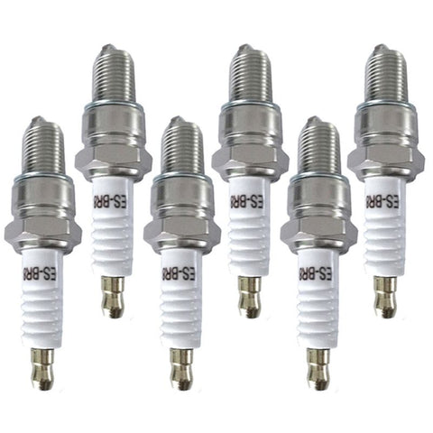 Spark plug (BR8ES) For Yamaha-6 Piece