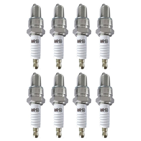 Spark Plugs (BR8ES) For Yamaha-8 Piece