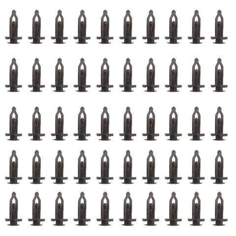 Nylon Black fender bumper fastener car clips(52161-16010)- 50Piece