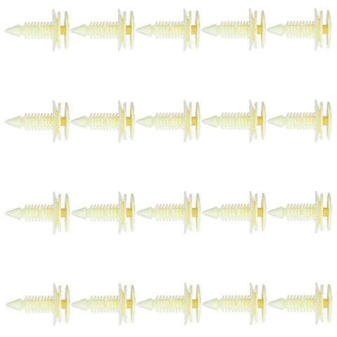 Nylon Yellow fender bumper fastener car clips(10285935)