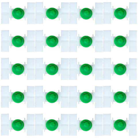 Nylon White fender bumper fastener car clips(51131960054)