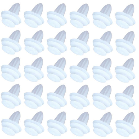 Nylon White fender bumper fastener car clips( 94858299,90467-10161 )- 30Piece