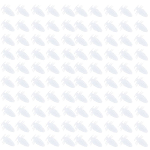 Nylon White fender bumper fastener car clips(94858299,90467-10161)-100Piece