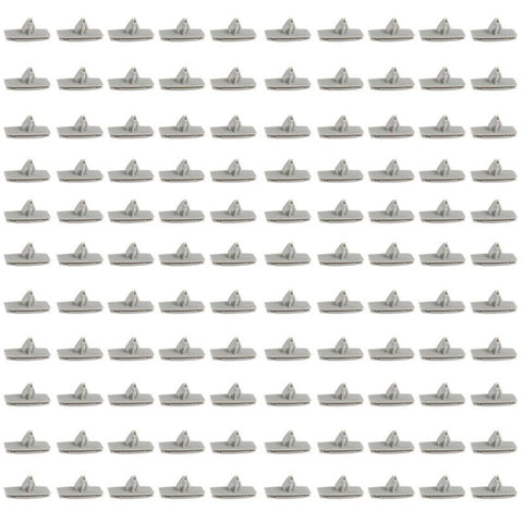 Nylon White fender bumper fastener car clips(55157055-AA)-100Piece