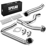 Downpipe Y-Pipe Dual 2" Into Single 2.5" 2012-2018 Jeep Wrangler JK 3.6L V6 |