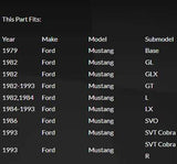 Exhaust Header Manifold for 1979 & 1982-1993 Ford Mustang 5.0L V8 T4 Racing Turbo