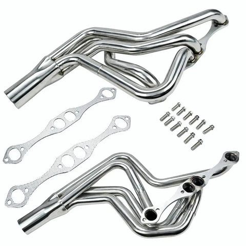 Exhaust Header for 1972-1987 Small Block Chevy Malibu, Monte Carlo, Grand Prix, Cutlass, Regal and 1970-1981 Camaro