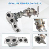 Exhaust Manifold for 2007-2013 Nissan Altima L4 2.5L Dorman 674-933 |