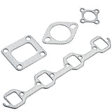 Exhaust Header Manifold for 1979 & 1982-1993 Ford Mustang 5.0L V8 T4 Racing Turbo