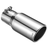 Exhaust Tip 3" In, 4" Out, 10" Length T304 |