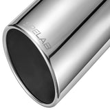 Exhaust Tip 3" In, 4" Out, 10" Length T304 |