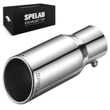 Exhaust Tip 3" In, 4" Out, 10" Length T304 |