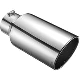 Exhaust Tip 5" In, 6"/7"/8" Out, 18" Length T304 | SPELAB