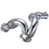 Exhaust Up-Pipe Y-Pipe for Ford 2003-2007 6.0L Powerstroke Diesel F250 F350 F450 Heavy Duty Polished |