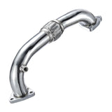 Exhaust Up-Pipe for Ford 2008-2010 6.4L Powerstroke Diesel Heavy Duty Polished NO EGR |