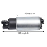 120LPH Electric Fuel Pump Install Kit with Strainer for Fuel Injection System