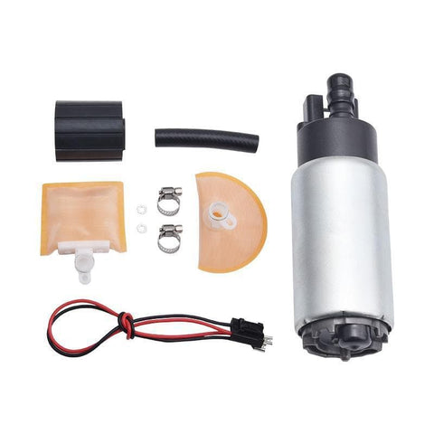 120LPH Electric Fuel Pump Install Kit with Strainer for Fuel Injection System