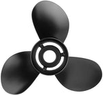 13 1/4 x17, 48-77344A45 (Hub Kits Included) Upgrade Aluminum Outboard Propeller fit for Mercury Engines 60 75 90 100 115 125HP Boat Motos, 15 Spline Tooth, RH
