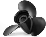13 1/4 x17, 48-77344A45 (Hub Kits Included) Upgrade Aluminum Outboard Propeller fit for Mercury Engines 60 75 90 100 115 125HP Boat Motos, 15 Spline Tooth, RH