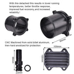 SPELAB 13-18 Dodge Ram 6.7L Cummins Diesel EGR Plate Cooler & Throttle Valve Delete Kit