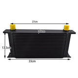 SPELAB 19 Row 10AN Aluminum Engine Oil Cooler Radiator