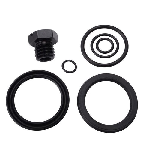 SPELAB 2001-2013 GM Duramax Fuel Filter Housing Fuel Filter Head Primer Seal Rebuild Kit and Air Bleeder Screw Aluminum Screw-SPELAB