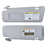 2008-2013 Toyota Highlander Left Driver Side Sun Visor W/Vanity Light 74320-48500-BO