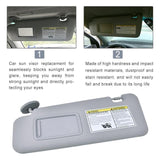 2008-2013 Toyota Highlander Left Driver Side Sun Visor W/Vanity Light 74320-48500-BO