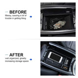 2015-2019 Mercedes Benz Console Car Central Armrest Storage Box Container Tray Organizer for Mercedes Benz C GLC Class W205