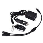 SPELAB 2.0/2.25/2.5/3.0 Inch Remote Dual Diy Fabricator Cut Out Valve Electric Exhaust Cutout Kit