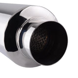 SPELAB 2.25/2.5/3.0 Performance Exhaust Tip Muffler Outlet Stainless Steel Universal 13.8" Length