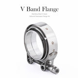 2.25 Inch Stainless Steel V-Band Clamp and Mild Steel Male/Female Interlocking Flanges