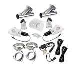 2.5 Inch Dual Manual Switch Electric Exhaust Cutout Valve