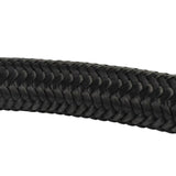 3 Meter AN8 Nylon Braided Oil Hose Black