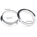 3.0 Inch Stainless Steel V-Band Clamp and Mild Steel Male/Female Interlocking Flanges