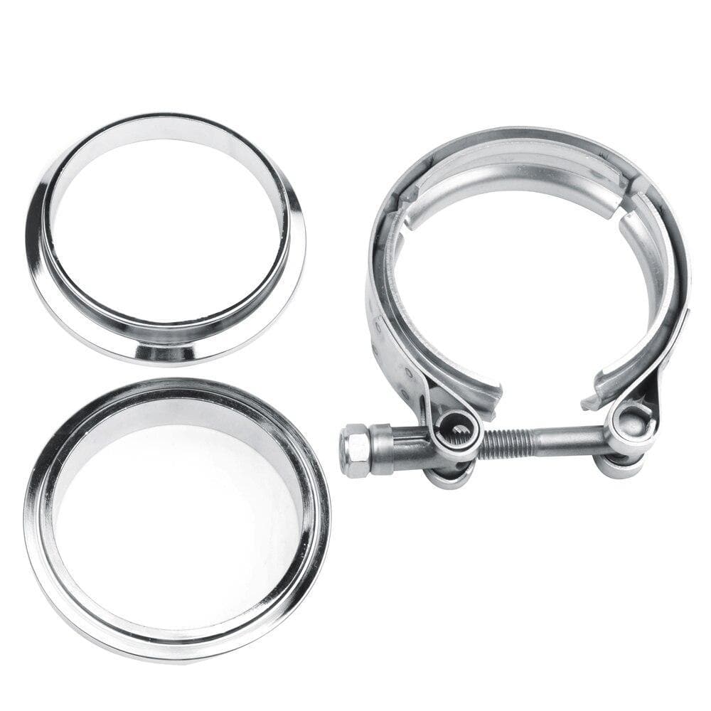 3.0 Inch Stainless Steel V-Band Clamp and Mild Steel Male/Female Inter ...