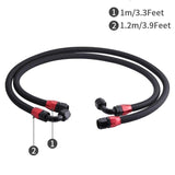 30 Row 10AN Aluminum Engine Transmission Oil Cooler Kit