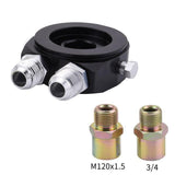 30 Row 10AN Aluminum Engine Transmission Oil Cooler Kit