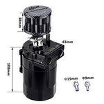 SPELAB 300 ML Aluminum Baffled Oil Catch Tank With Filter