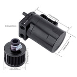 SPELAB 300 ML Aluminum Baffled Oil Catch Tank With Filter