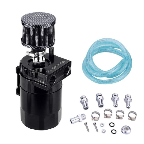 SPELAB 300 ML Aluminum Baffled Oil Catch Tank With Filter-SPELAB