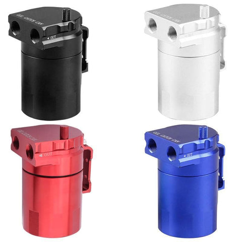 SPELAB 300ml Aluminum Baffled Oil Catch Can Reservoir Tank