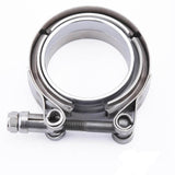 3.5 Inch Stainless Steel V-Band Clamp and Mild Steel Male/Female Interlocking Flanges