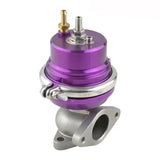 SPELAB 38mm 8 PSI External Turbo Exhaust Manifold Wastegate Blue / Purple