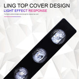 4PCS Car Interior LED Lights USB Multicolor Under Dash Starlight Lighting kits RGB 12 LED with Music Sound Active Function Wireless Remote Control