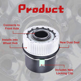 4WD Auto Locking Hub Compatible with 1999-2004 Ford F250 F350 F450 F550, 2000-2005 Ford Excursion, 2001-2002 Ford Expedition Lincoln Navigator 1C3Z-3B396-CB/ 1C3Z3B396CB/ 600-203/600203