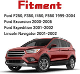 4WD Auto Locking Hub Compatible with 1999-2004 Ford F250 F350 F450 F550, 2000-2005 Ford Excursion, 2001-2002 Ford Expedition Lincoln Navigator 1C3Z-3B396-CB/ 1C3Z3B396CB/ 600-203/600203