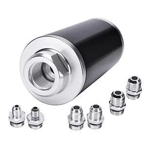 SPELAB 58MM Fuel filter AN6/AN8/AN10 Adaptor Black/Blue/Red-SPELAB